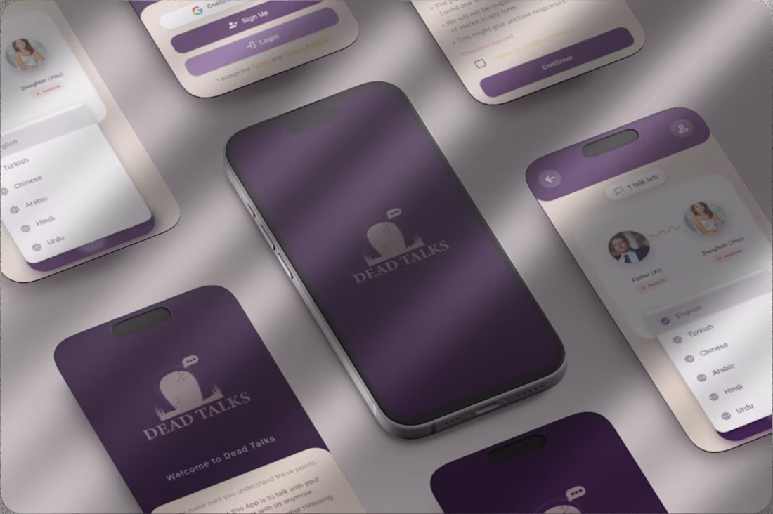 Cover image for DeadTalks AI - An app