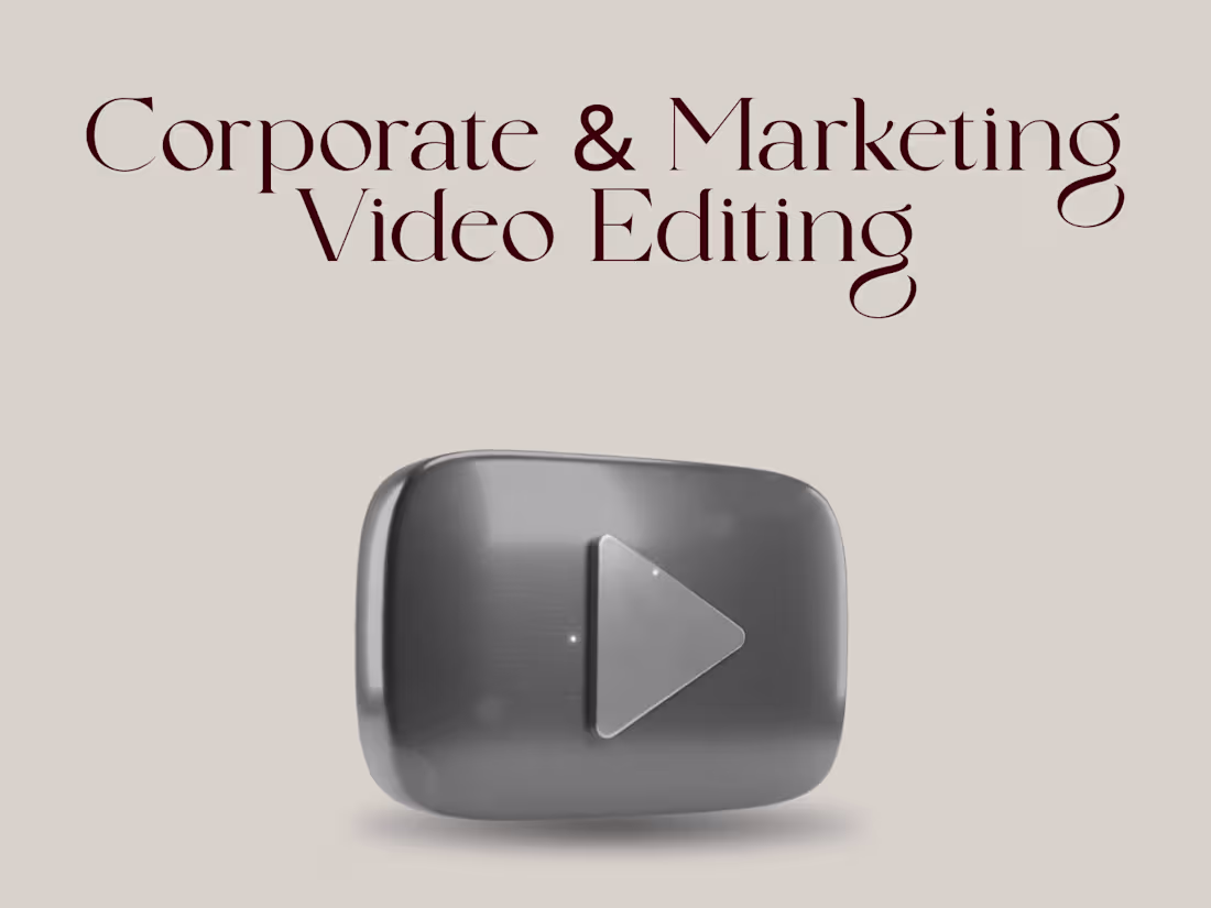 Cover image for Expert Video Editor | Corporate & Marketing Content