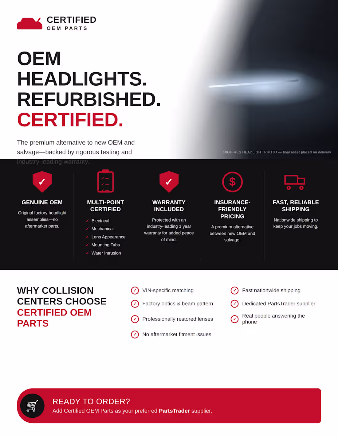 Cover image for Rebuilt a low-quality automotive flyer