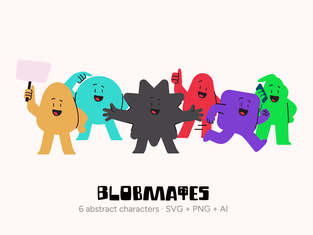 Cover image for Abstract Character & Mascot Design