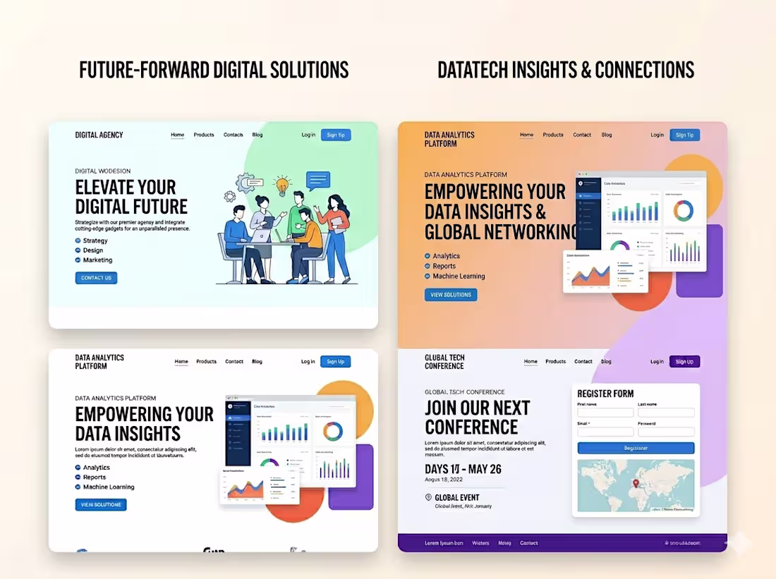 Cover image for Landing Page using Next.js