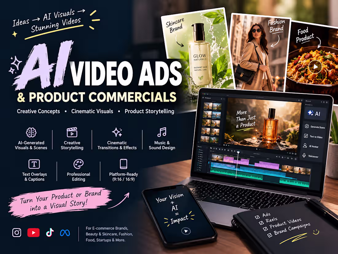 Cover image for AI Video Ads & Product Commercials