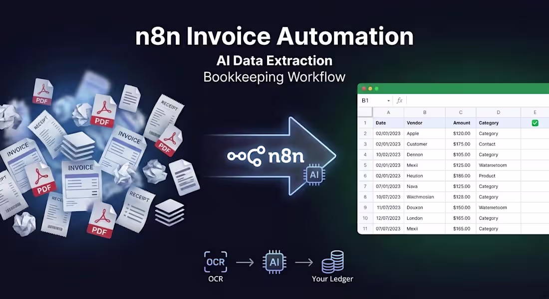 Cover image for AI-Powered Invoice Processing & Bookkeeping