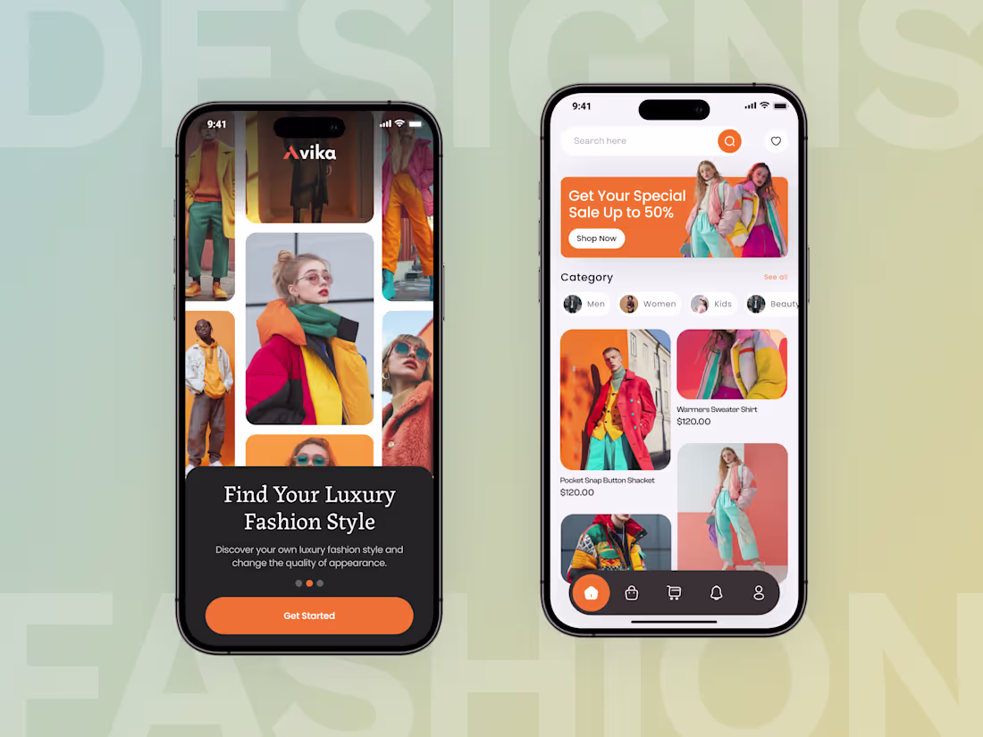 Cover image for High-Converting Luxury Fashion App UI/UX

Overview: