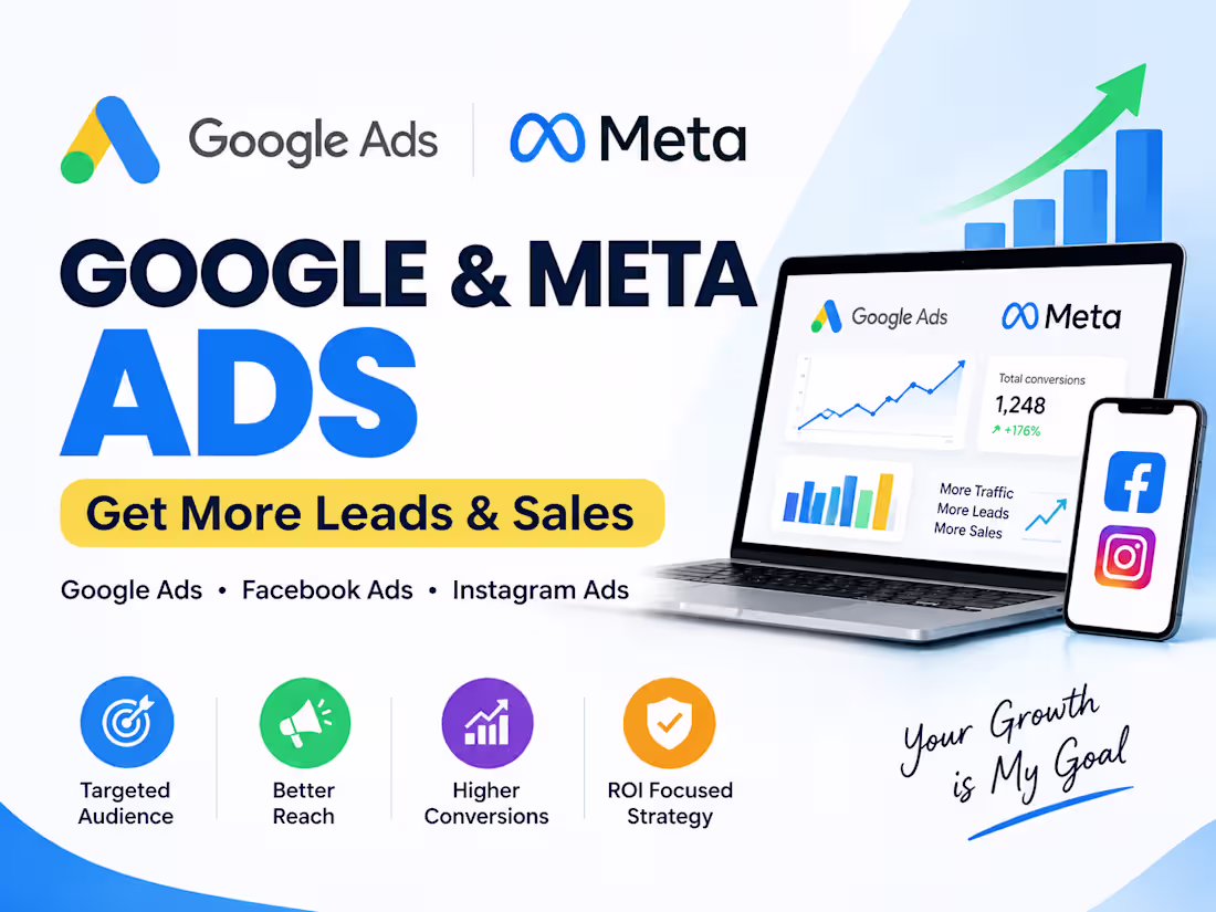 Cover image for Google & Meta Ads Management