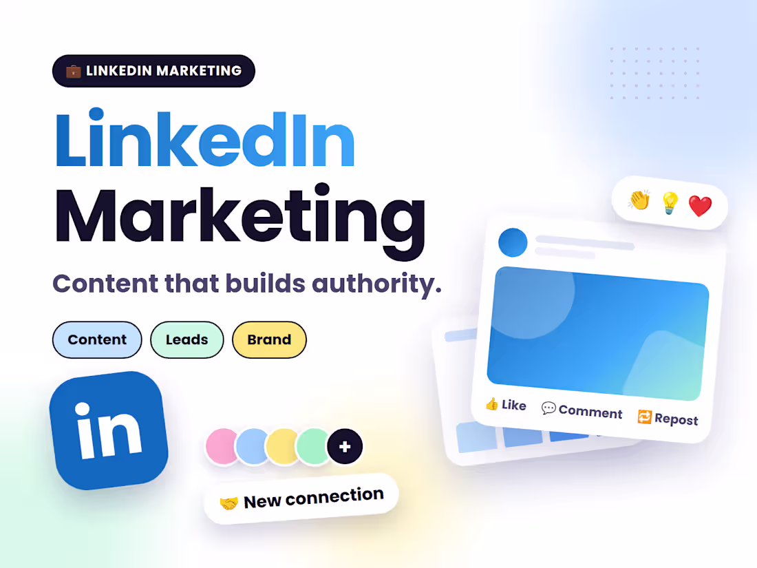 Cover image for LinkedIn Content Marketing