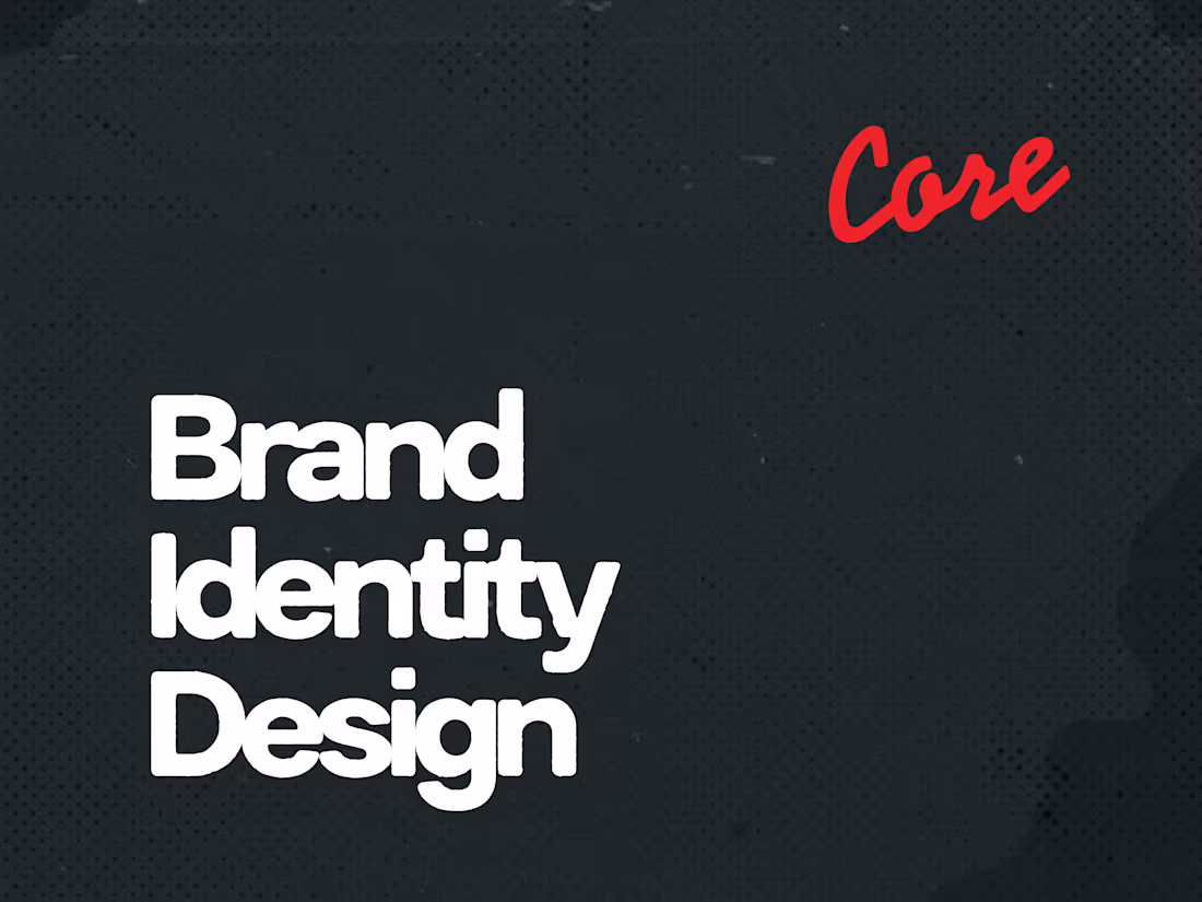 Cover image for Brand Identity Design CORE
