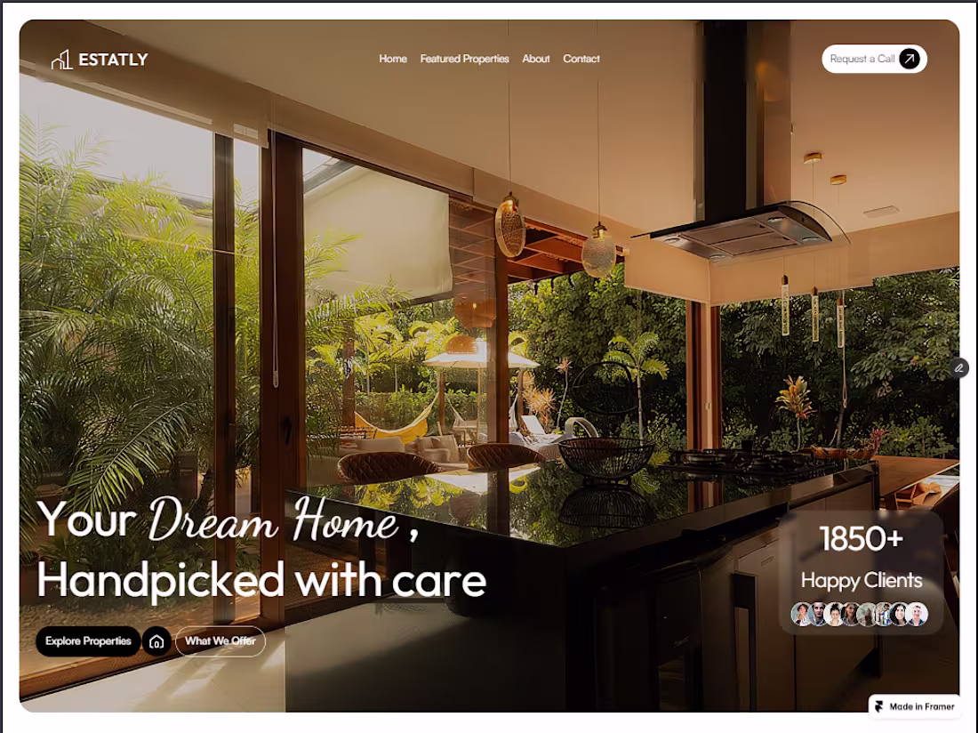 Cover image for Modern Real Estate Website Template