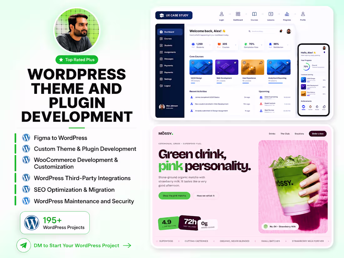Cover image for Wordpress Theme & Plugin Development 