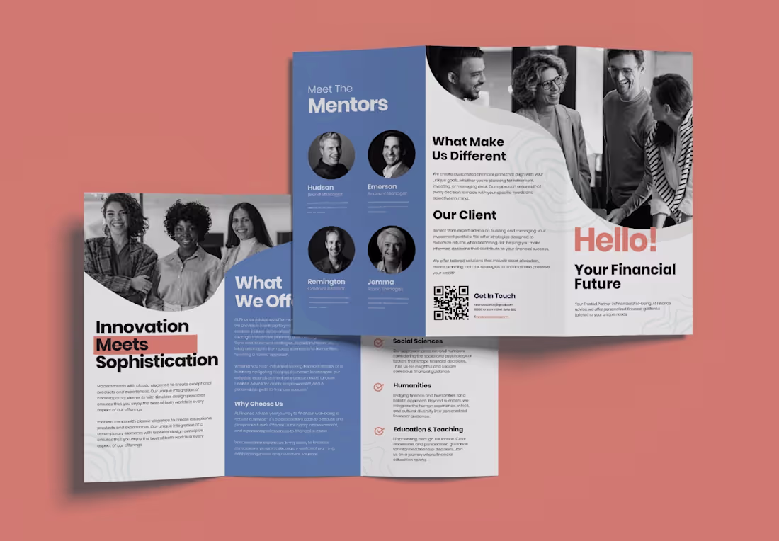 Cover image for High-Impact Brochure Designs.