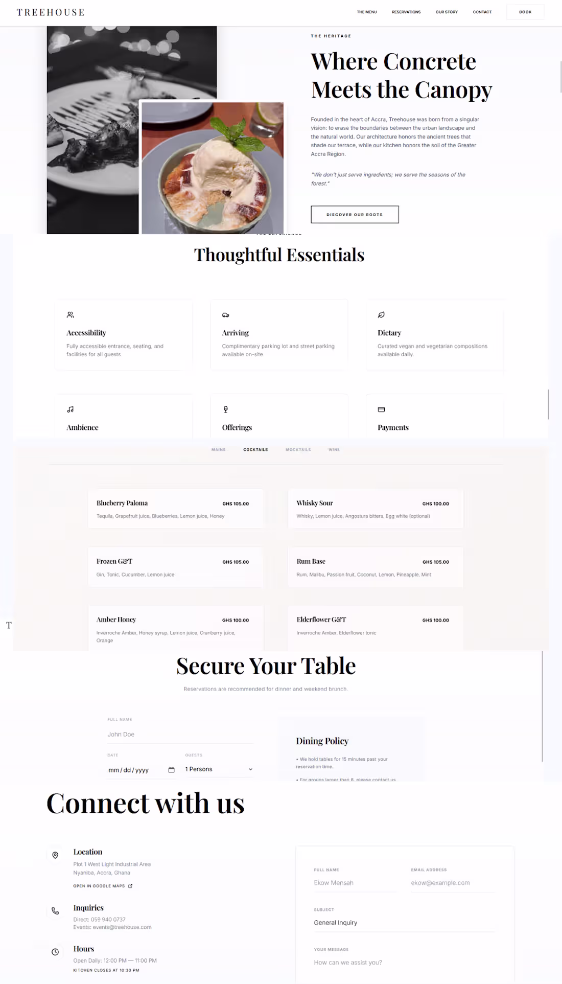 Cover image for Treehouse is a premium architectural
