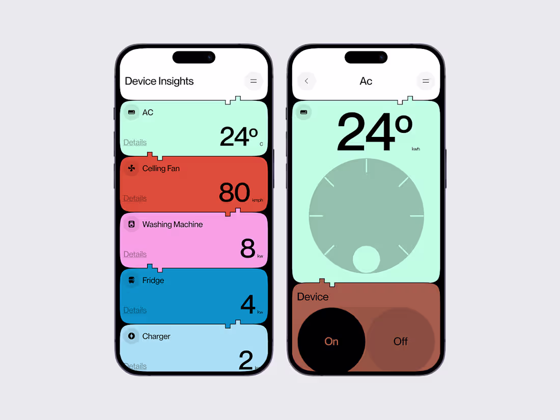 Cover image for Smart Home Mobile App
The more