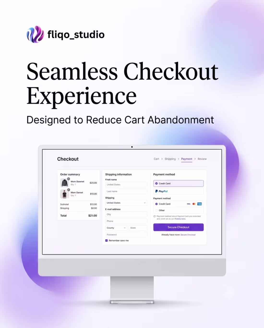 Cover image for Checkout UI Design
Every extra step