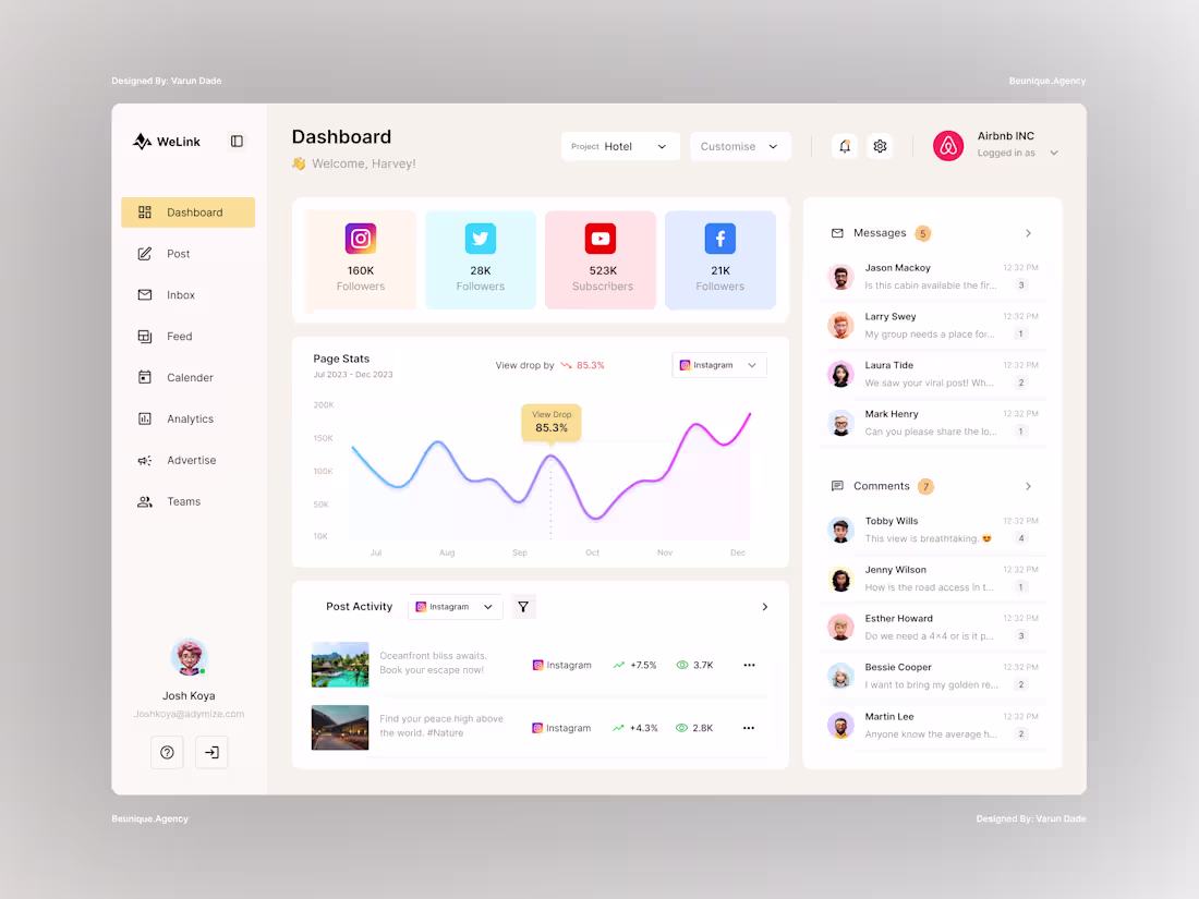 Cover image for UI/UX Design for MVP, SaaS, Web App, CRM