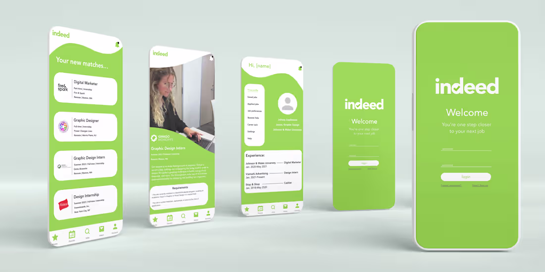 Cover image for Indeed Re-Design