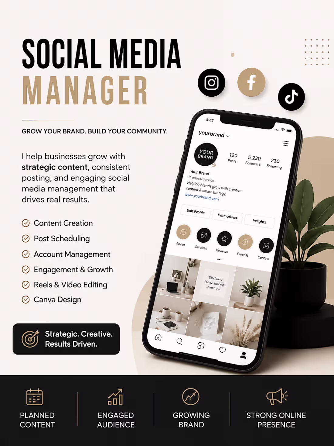 Cover image for social media manager 