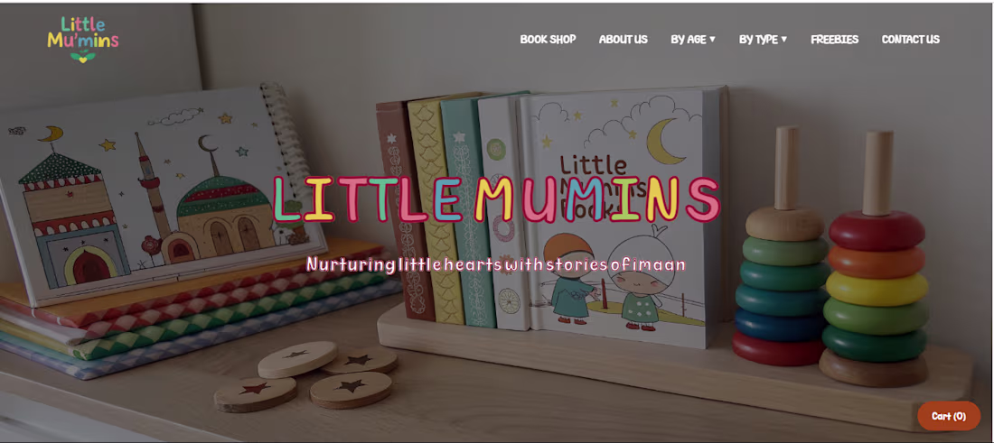 Cover image for Little Mu'mins — Islamic Children's