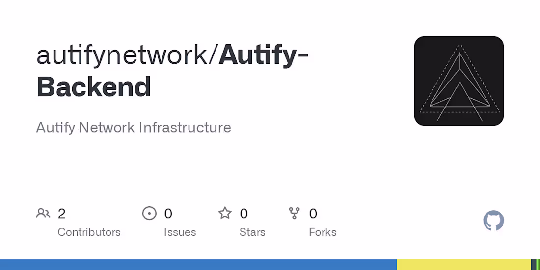 Cover image for autifynetwork/Autify-Backend