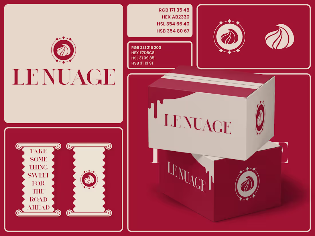 Cover image for LE NUAGE BAKERY - Brand identity