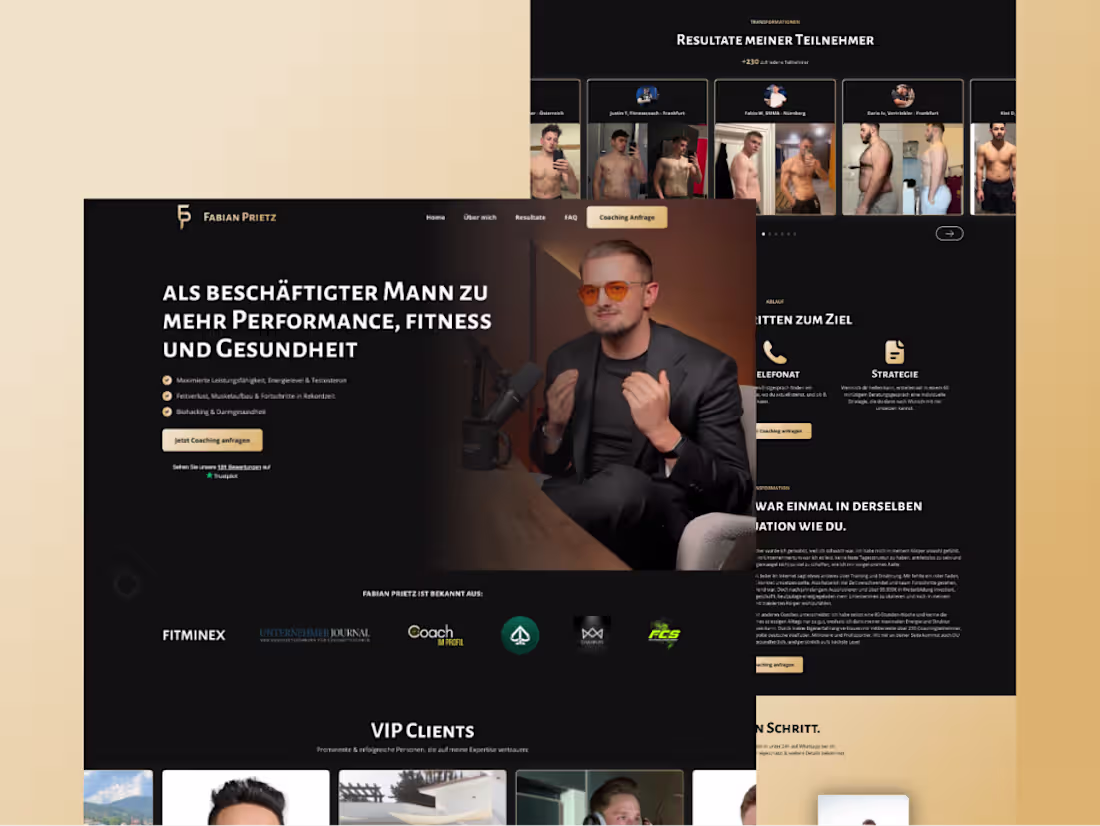 Cover image for Website rework for Fabian Prietz