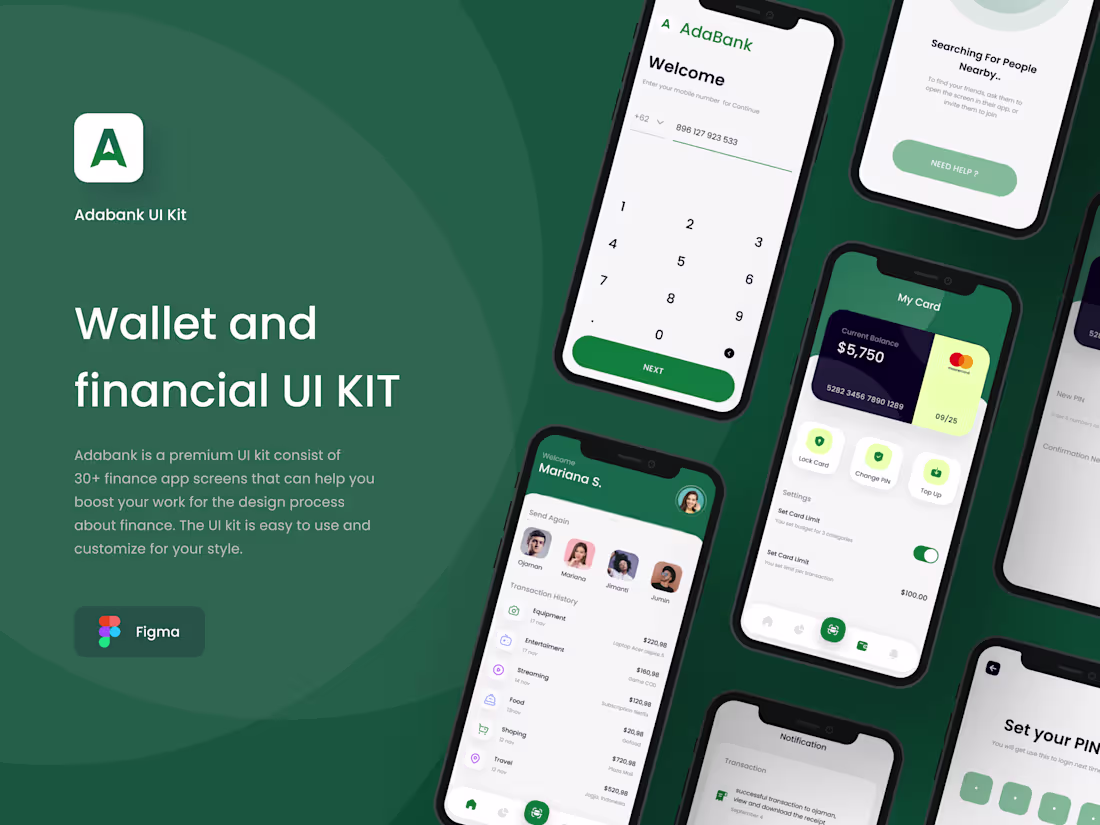 Cover image for Adabank - M-Bangking Mobile Apps