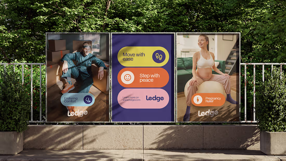 Cover image for Compression Socks Brand Visual ID | Ledge
