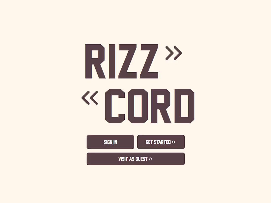 Cover image for RIZZCORD
