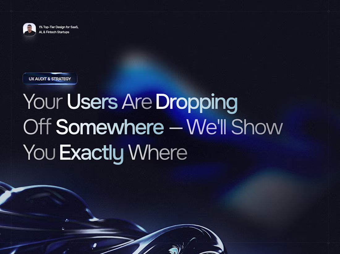 Cover image for UX Audit & Strategy