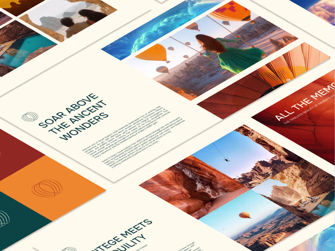Cover image for Presentation / brand identity design