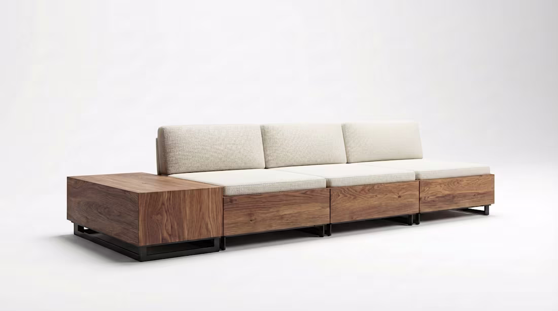 Cover image for A modular lounge seating system