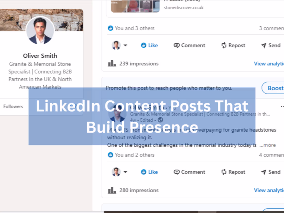Cover image for LinkedIn Content & Post Writing