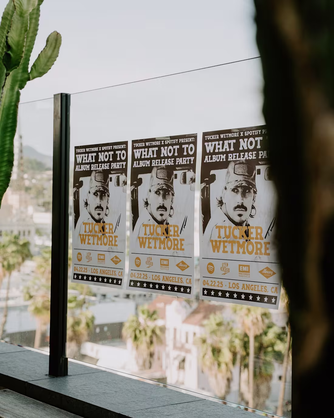 Cover image for Spotify x Tucker Wetmore Album Release Party Design