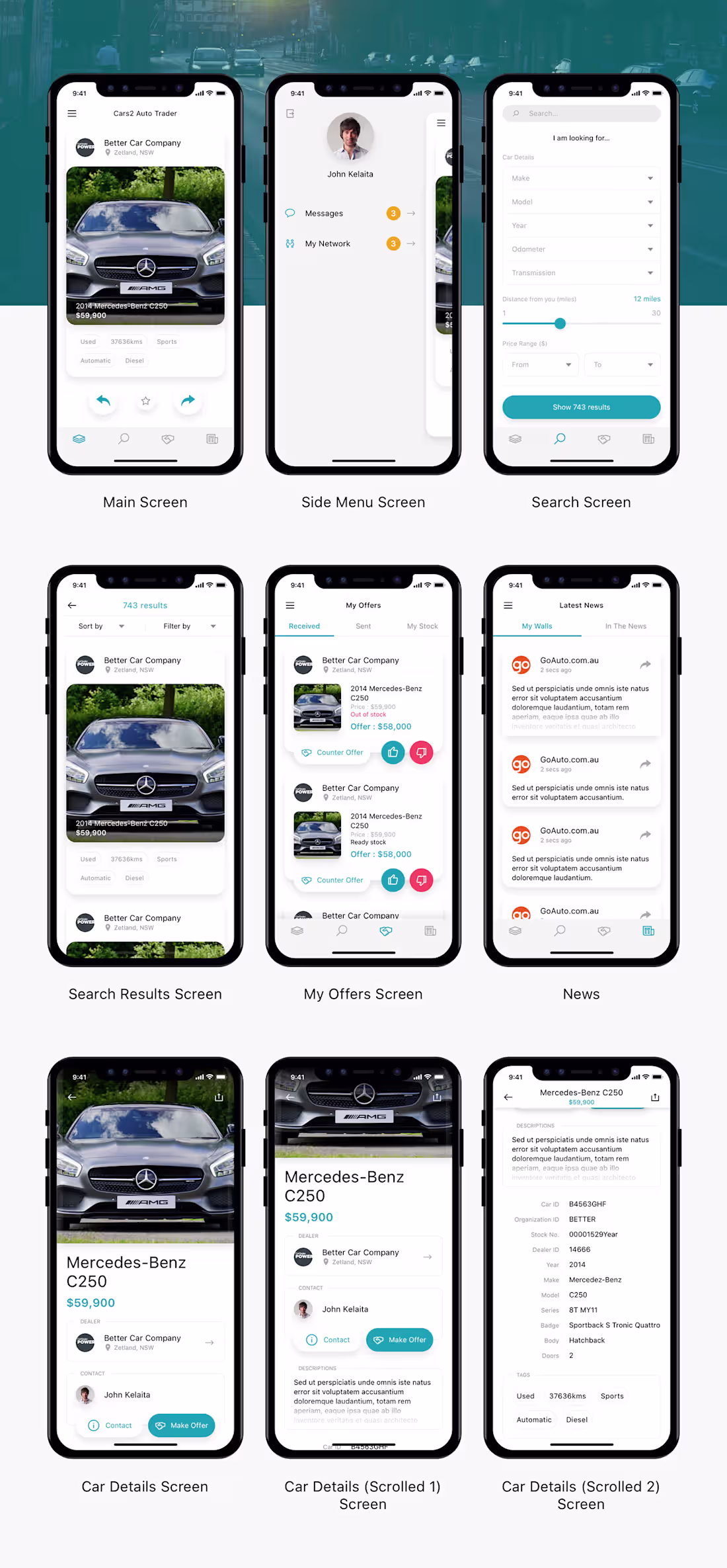 Cover image for mobile application 