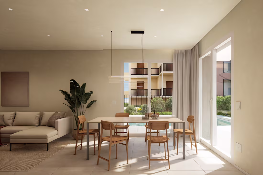 Cover image for Sun-Drenched Elegance: Via Palatucci Interior