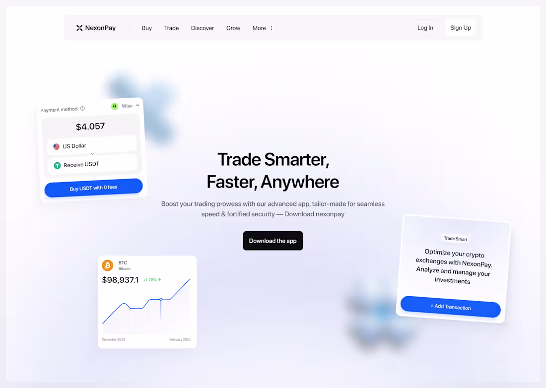 Cover image for NexonPay | Website, product & Brand