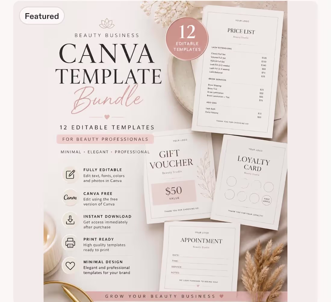 Cover image for A minimalist and elegant Canva
