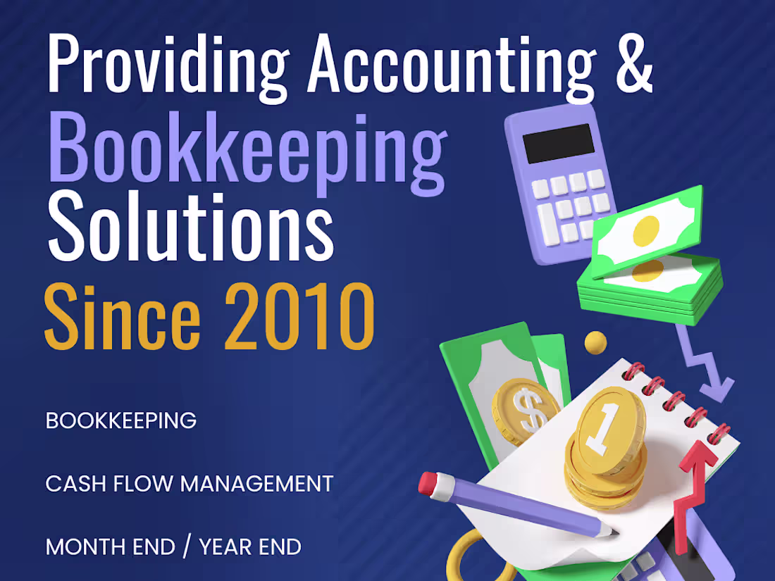 Cover image for Catch up, Clean up, Reconciliation & Bookkeeping