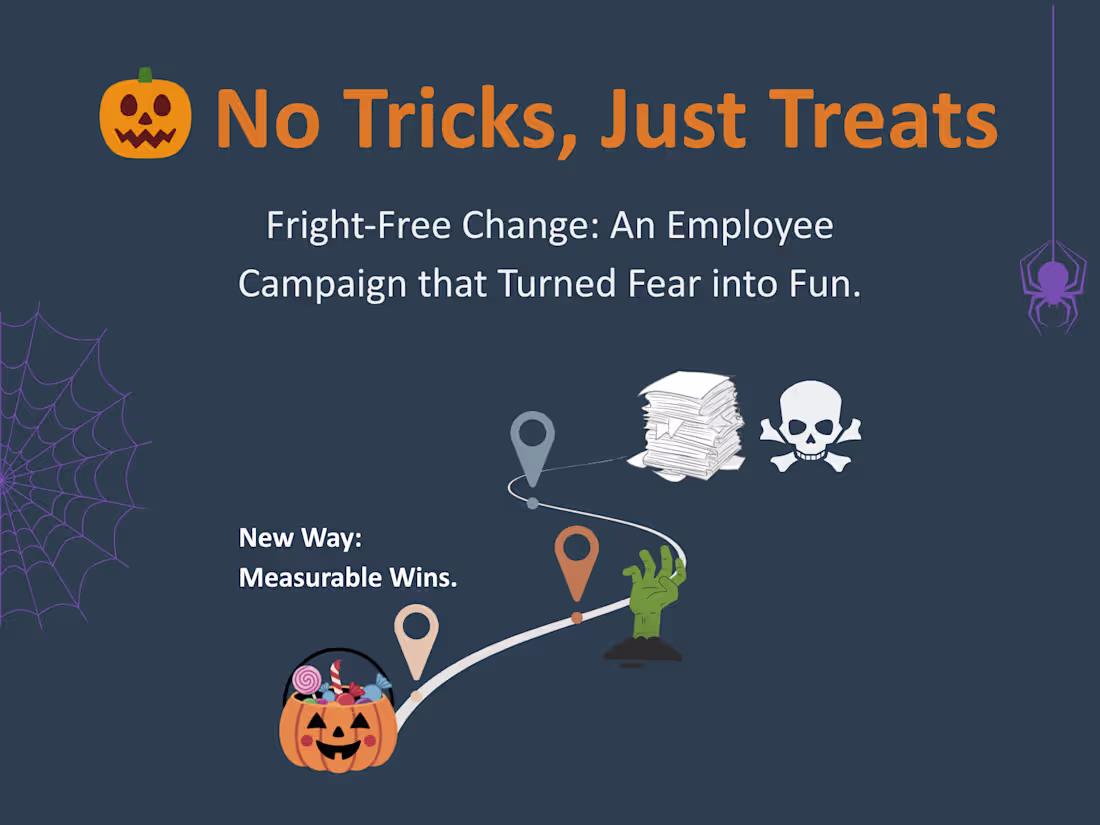 Cover image for 🕸️🎃 No Tricks, Just Treats: Fright-Free Change! Employees ...