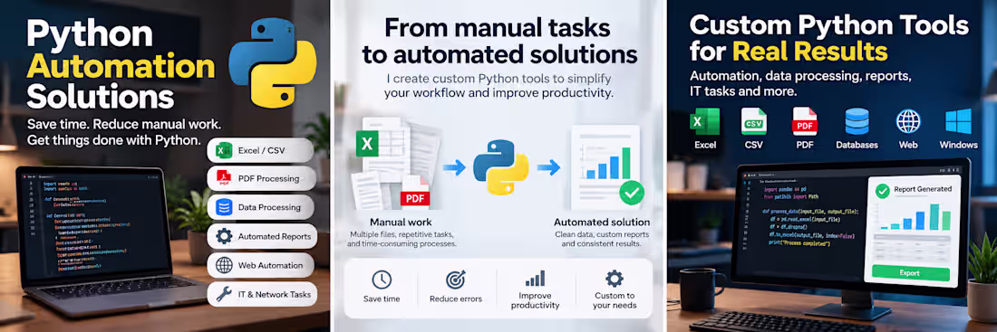 Cover image for Python Document & Workflow Automation