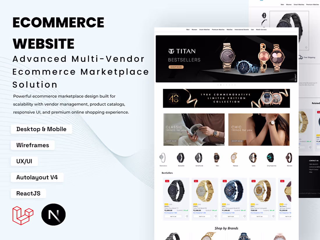 Cover image for create modern ecommerce website with payment gateway