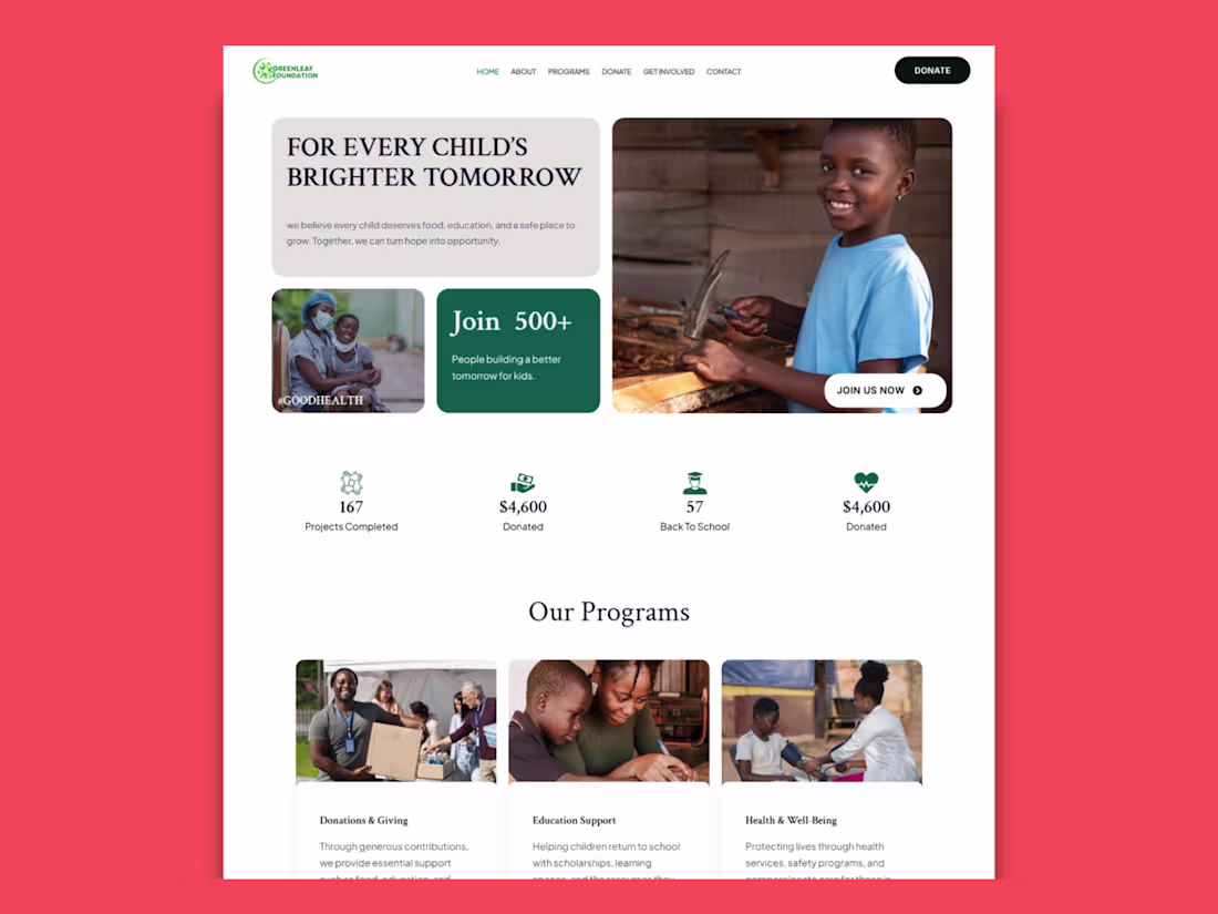 Cover image for Designing a Digital Presence for Greenleaf Foundation