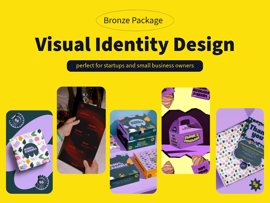 Cover image for Bronze Package — Visual Identity Design