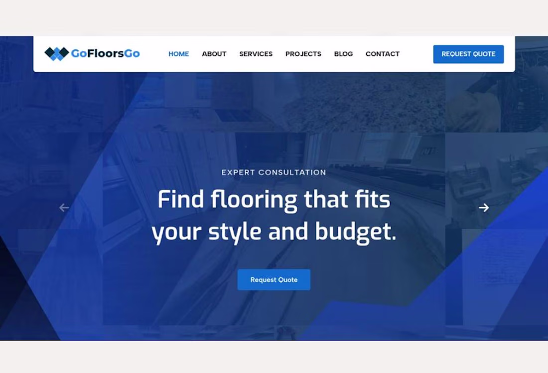 Cover image for GoFloorsGo: a website for a