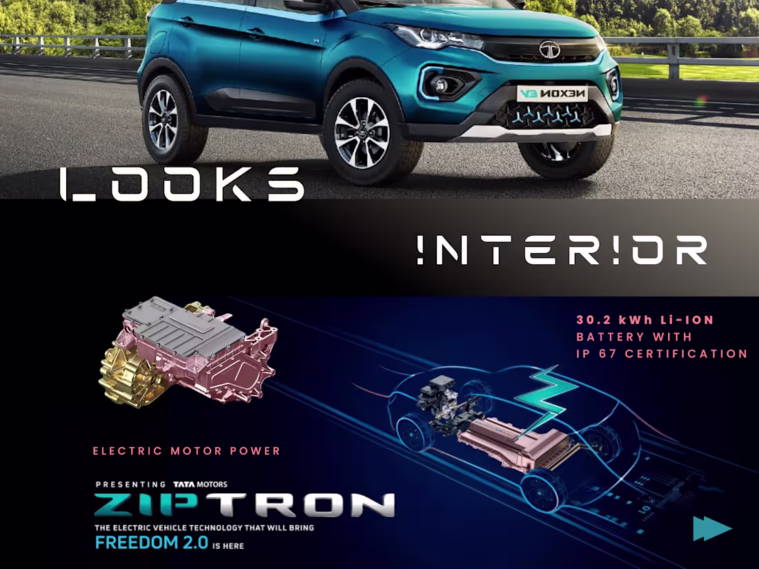 Cover image for This Tata Nexon EV poster series focuses on modern design, c...