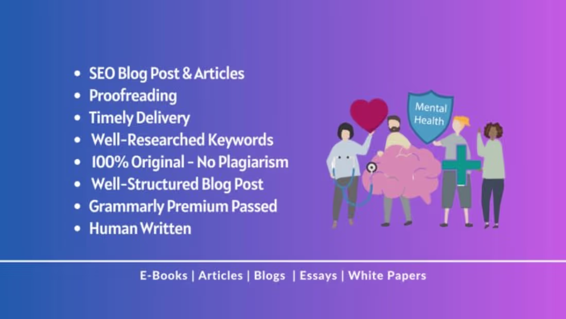 Cover image for Seo-friendly and 100% Seo-optimized content or article