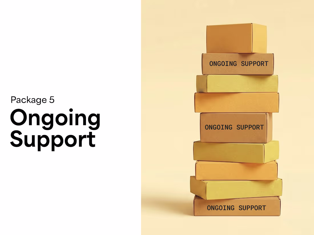 Cover image for Package 5: Ongoing Brand Support/Retainer