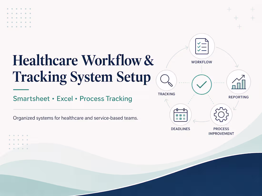 Cover image for Healthcare Workflow & Tracking System Setup
