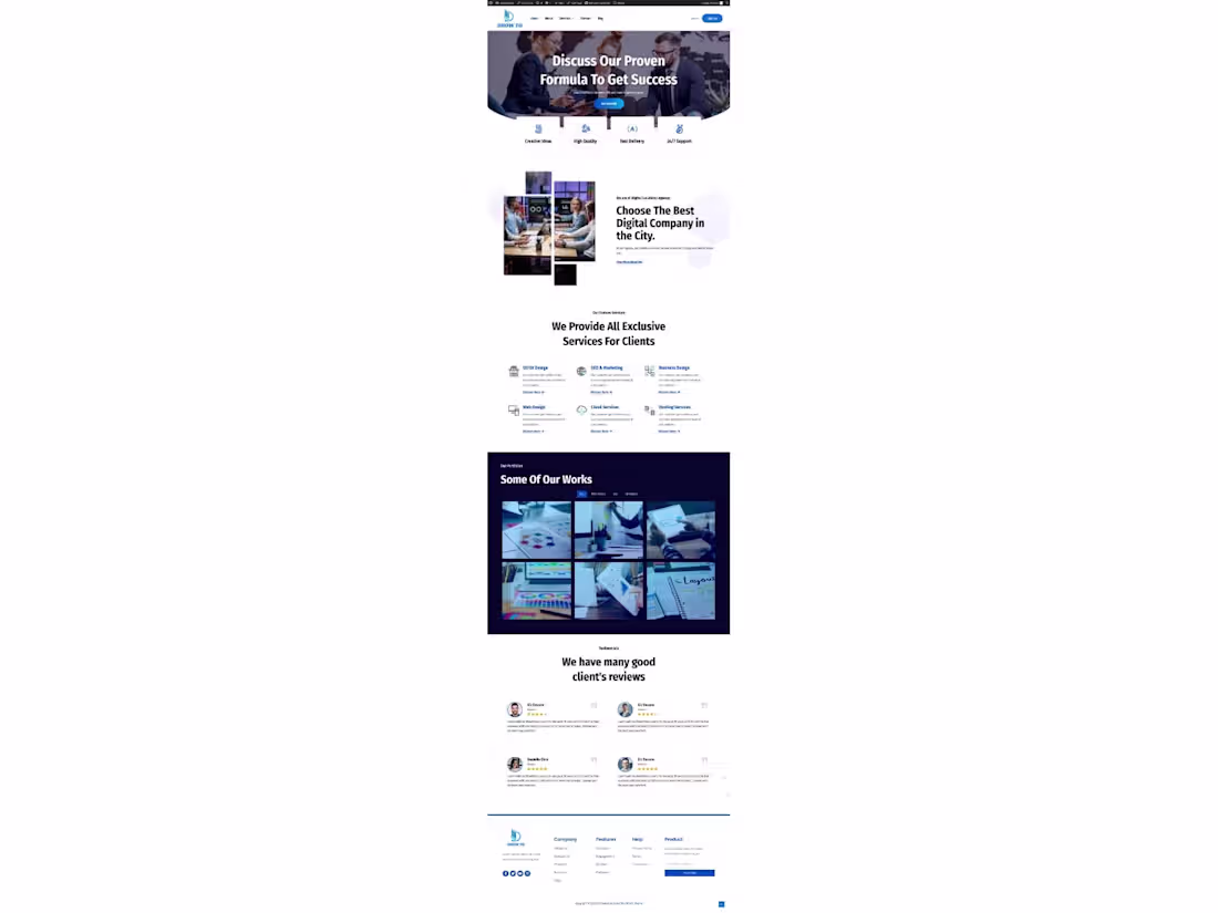 Cover image for Responsive WordPress Website Designer
