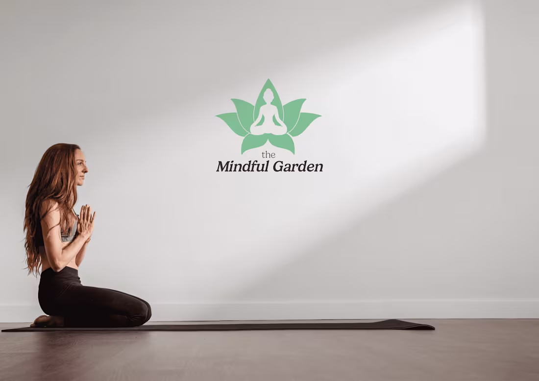 Cover image for The mindful garden
