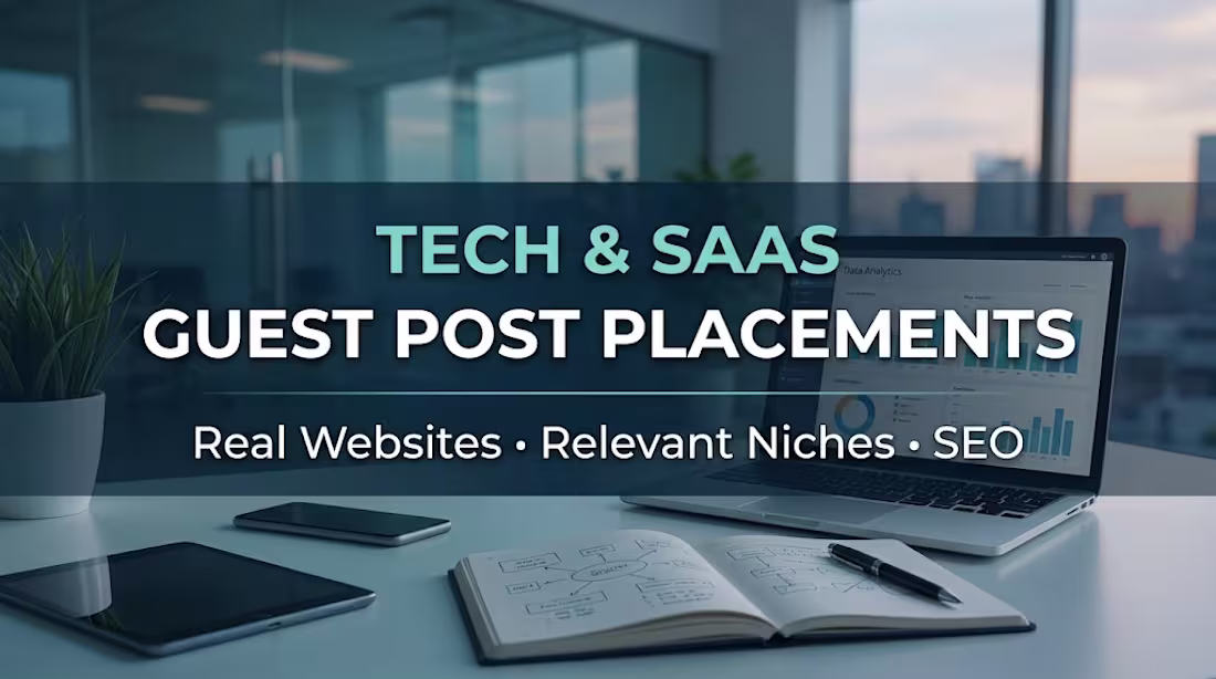 Cover image for Tech & SaaS Guest Post & Link Building